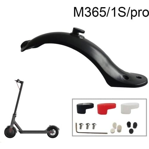 Electric Scooters Accessories Durable Duck Tail Mudguard Fender+Screw+Silicone Plug For Xiao*Mi M365Electric Scooter