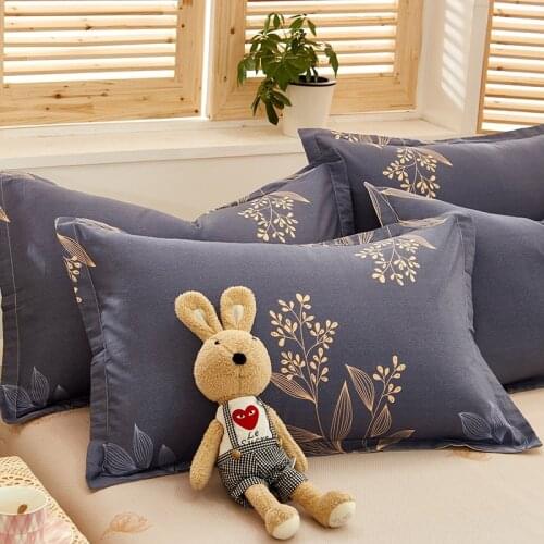 Cotton Pillow Case Cotton Pillowcase Pillowcase 48x74cm One-Pair Package pillow covers pillow case