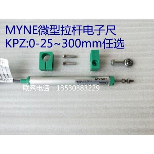 KPZ-100MM Miniature Rod Electronic Ruler Circular Displacement Sensor Resistance Ruler
