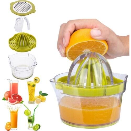 Multifunctional Grater Orange Citrus Squeezer Manual Citrus Lemon Juicer Fruit Kitchen Lime Press Potato Cutter Chopper Shavings