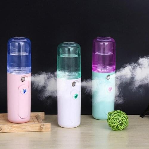 Facial Steamer Facial Sprayer Nebulizer Face Steamer Air Humidifier Portable Hydrating Anti-aging Wrinkle USB Beauty Skin Care