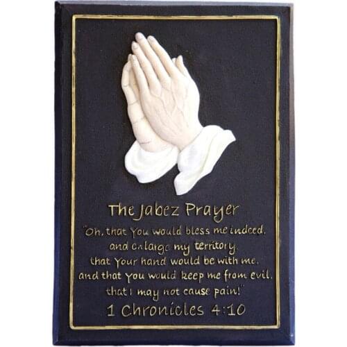 Christ Jesus Gift Living Room swings prayer hand-inserted pure English exit crafts table decoration