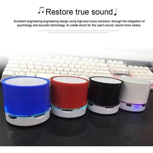 S10 Stereo Bluetooth Speaker Outdoor Portable Woofer Support U Disk TF Card Mobile Phone Music Mini Wireless Loudspeaker