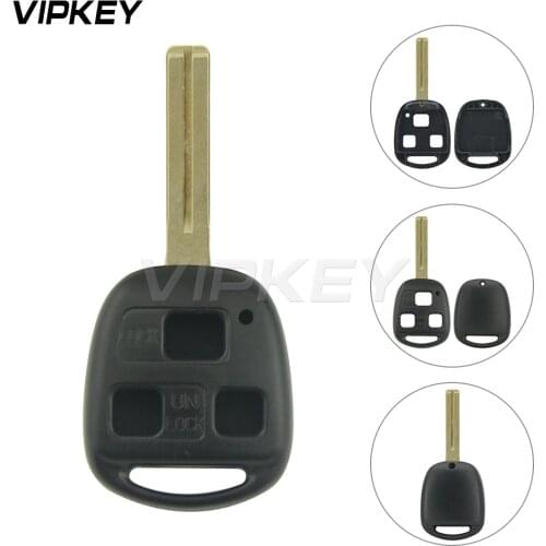 Remotekey 3 button TOY48 for Lexus RX300 RX330 RX350 RX400H 1998 1999 2000 2002 2003 replacement remote key shell case