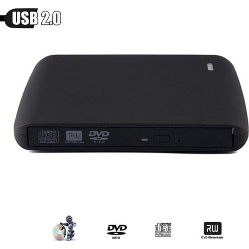 External USB 2.0 High Speed DL DVD RW Burner CD Writer Slim Portable Optical Drive for Asus dell Acer MacBook Netbook Universal