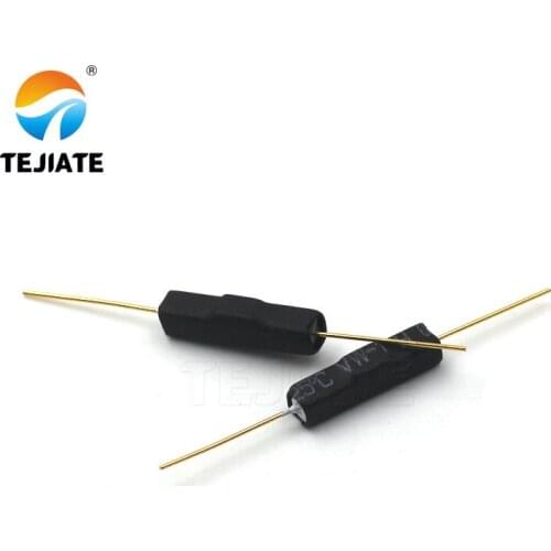 10PCS GPS 14B Reed Switch Plastic Type GPS-14B 2*14 Anti-Vibration Damage Magnetic Switch NC Normally Closed