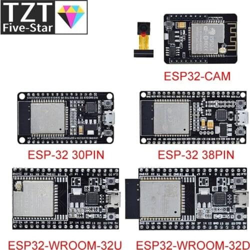 1PCS ESP32 Development Board WiFi+Bluetooth Ultra-Low Power Consumption Dual Core ESP-32 ESP-32S ESP 32 ESP32-CAM ESP-WROOM-32