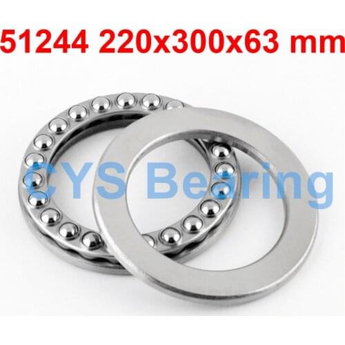 1PC Plane Thrust Ball Bearing 51244 220x300x63MM 51244M