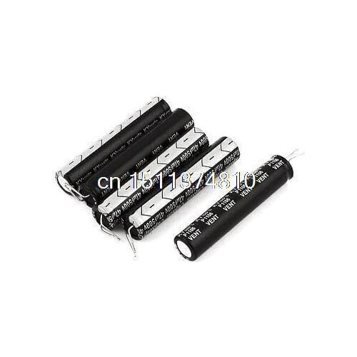 47uF 500V 105C 10x50mm Through Hole Radial Electrolytic Capacitor 5pcs