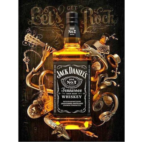 Diamond painting cross stitch liqueur Beadwork Pattern full square Rhinestones mosaic icon Diy diamond Embroidery Picture Beads