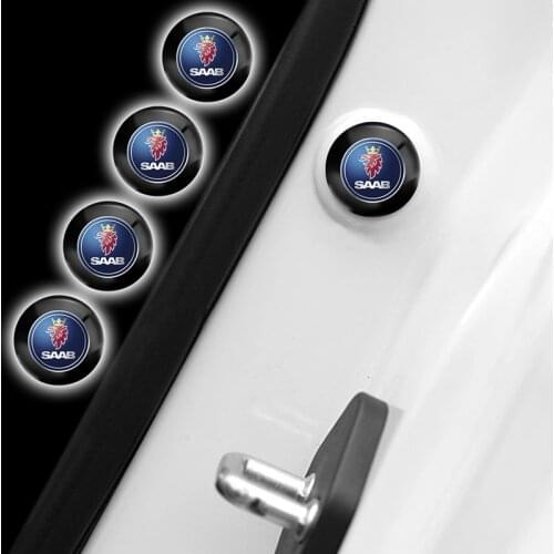 16Pcs/Lot Car Door Shock Absorbing Gasket Car Trunk Sound Insulation Pad for SAAB SCANIA 9-3 93 9-5 9 3 9000 9 5