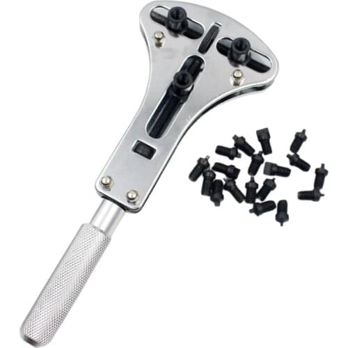 Watch Back Remover Waterproof 3-jaw Screw Back Opener Wrench Tool