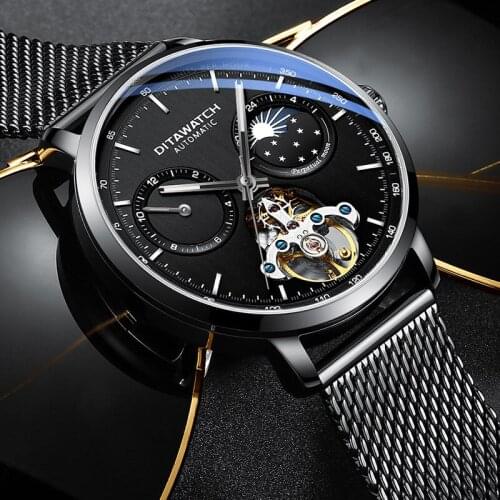 Casual Sport Men Automatic Mechanical Wristwatches Luxury Designer Watches Mens 30M Waterproof Watch For Men Relogio Masculino