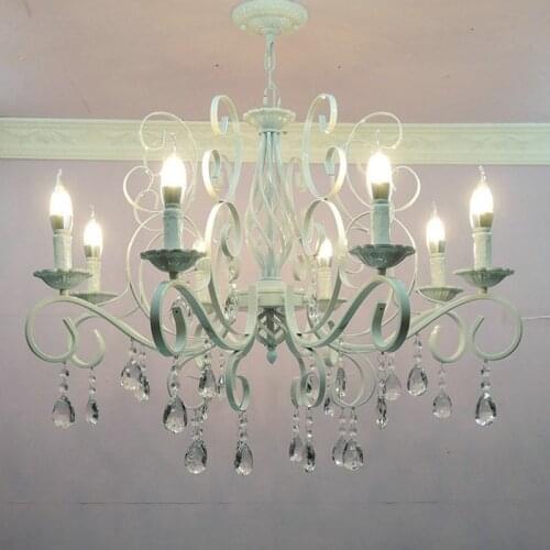 European Classic Style Candle Light Chandelier E14 Bulb Lamp for living room hotel restaurant