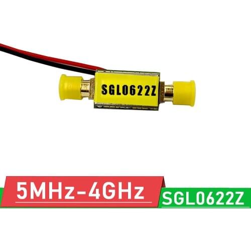 SGL0622Z LNA 5Mhz - 4Ghz RF Linear amplifier 32dB gain low noise RF POWER amplifier for Ham Radio AMP HF FM VHF UHF
