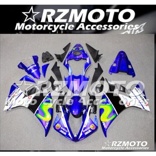 Injection mold New ABS Whole Fairings Kit Fit for YAMAHA YZF-R1 R1 2009 2010 2011 09 10 11 Bodywork set Movistar