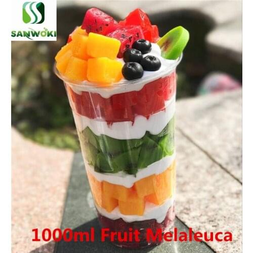 Simulation Food Model Fruit Melaleuca Model Fresh Fruit Cup display 1000ml 700ml Oversized Cup Fruit props Dessert Model