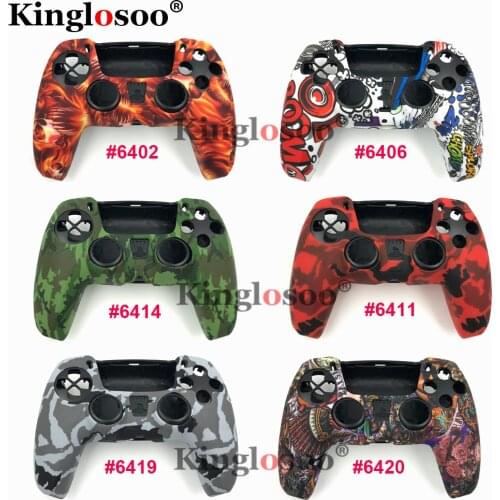 Controller Skin Soft Silicone Case Protection Cover for PS5 Gamepad Rubber Grip Gel Sleeve for Playstation 5 Accessories