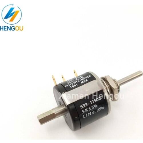 New Roland Potentiometer PD2303 PD2303-5KO/J 5AF Man Roland Printing Machine Parts