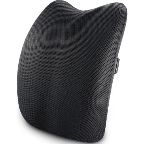 Lumbar Support Cushion Back Pillow Orthopedic Design Provides Low Back Support