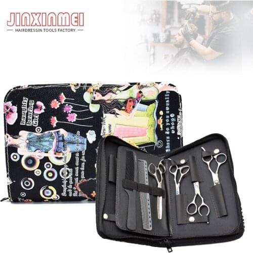 Professional Hair Salon Barber Handbag Hairdressing Accessories Waist Bag Tool Scissors Comb Bag Makeup Storage Bag Diagonal Bag