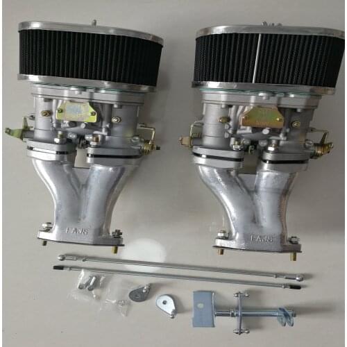 SherryBerg DUAL CARB TUNDED TYPE1 Doppelvergaseranlage 44 IDF FAJS Vergaser for VW Käfer Bus for Porsche Tuning Typ1 T1 weber