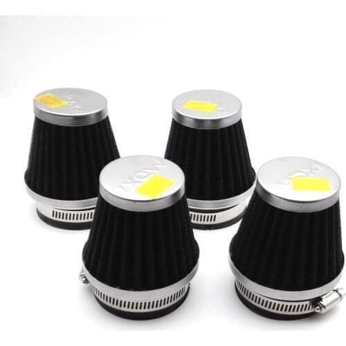 1PCS/2PCS/4PCS 60mm Universal Motorcycle Air Filters Pod For Honda / Yamaha / Suzuki / Kawasaki / ATV / Scooter
