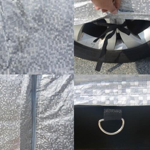 Universal Half Car Cover Waterproof Outdoor Cover Oxford Car Rain Snowproof Body For Suv Uv Cover Sedan Dust Z4j0