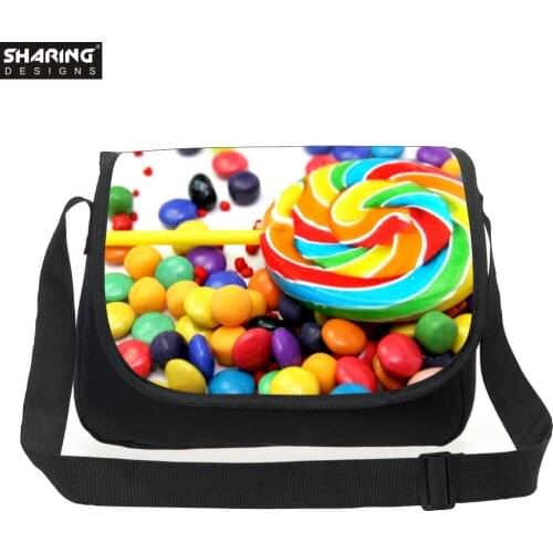 Bang Bang Candy Print Women Messenger Bags High Quality Ladies Single Shoulder Bag Female Girls Crossbody Bag Bolsa Feminina