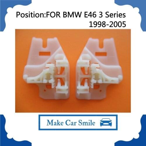 1999-2005 Car Clips For BMW 3 Series 328i 320i 325i 325xi 330i 330xi Left or Right Front Window Regulator Repair Clips - One Set