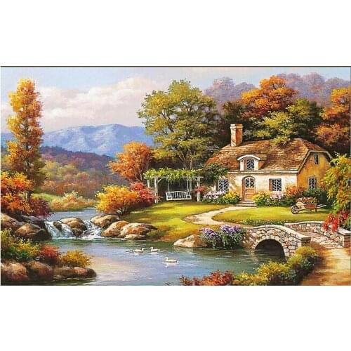 3d wallpaper custom mural non-woven 3d room wallpaper Scenery scenery hut paintings murals photo wallpaper for walls 3d