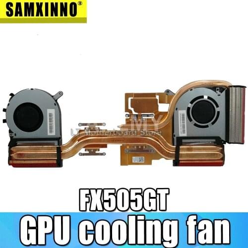 Brand new original laptop / notebook processor / GPU cooling fan heatsink For Asus Strix TUF 6 FX505 FX505GT FX505GE FX505GD