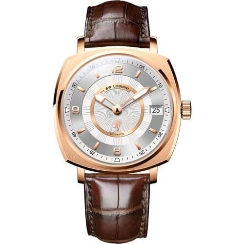 LOBINNI Men Watch,Mens Automatic Watches Fashion Waterproof Mechanical Wristwatches Switzerland Clock Sapphire Top Luxury Brand