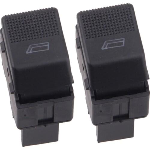 2Pcs/Set 5 Pin Car Power Window Switch Button Fit For VW Polo Lupo Hatchback Seat Cordoba Saloon Ibiza 1999 2000 2001 MA1541