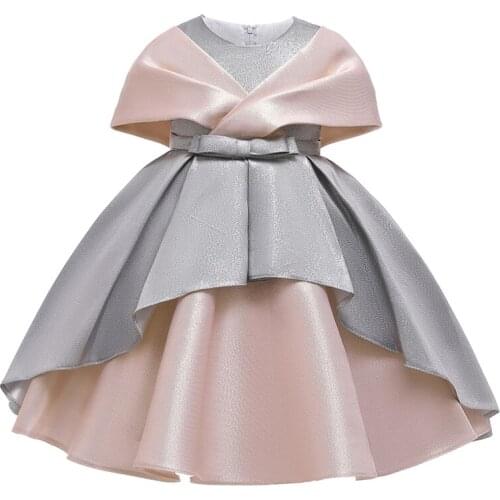 2021 Pageant 2 Ways Wear Dress Kids Dresses For Girls Party And Wedding Girl Evening Dress Childrens Clothing Princess Dress