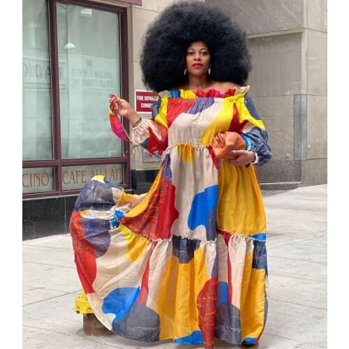 LUO DI DAI Long Sleeve Summer Dresses