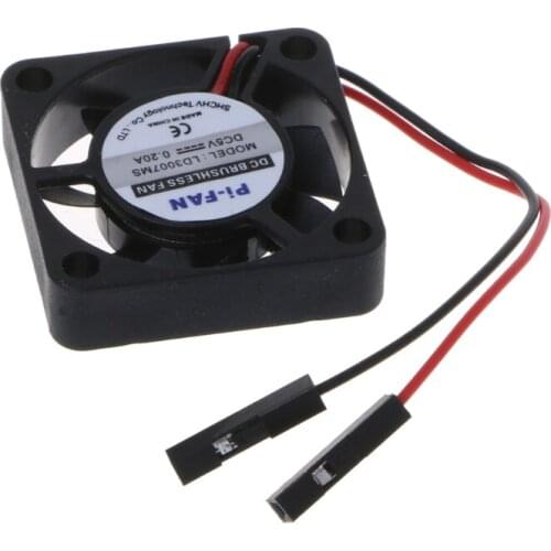 YYDS Mini Cooling Fan Heat Sink For Raspberry Pi 3/2/B+ 3.3V/5V Model Computer