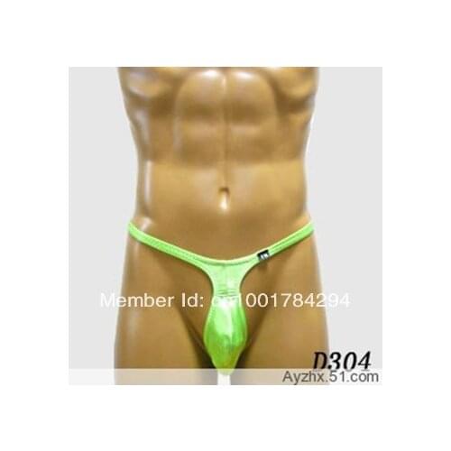 Men Low-waist solid Lycra Briefs Sexy SoftThree-dimensional SkinnyPureEnticement Hold up Health