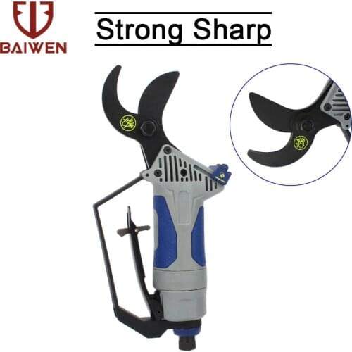 Pneumatic Pruning Shears Gardening Scissors 280mm Professional For Garden Tree Branches Cut-Off Cutting Air Tool