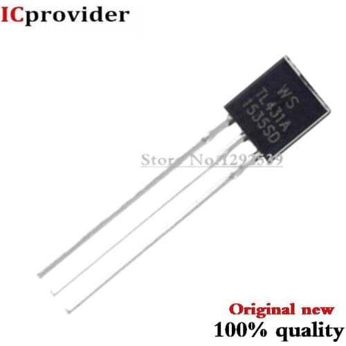 100PCS TL431 TL431A TO-92 431 voltage regulator TO92 Transistor new original