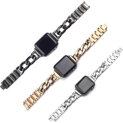 Stainless steel band for Apple watch strap 38 mm 42mm iWatch 5 band 44mm 40mm metal Link bracelet Apple watch 5 4 3 2 42/44 38mm
