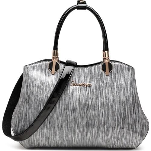 Luxury Handbags Women Bags Designer Fashion Tote Bag Ladies Patent Leather Party Handbag Woman Casual Messenger Bags Sac A Main