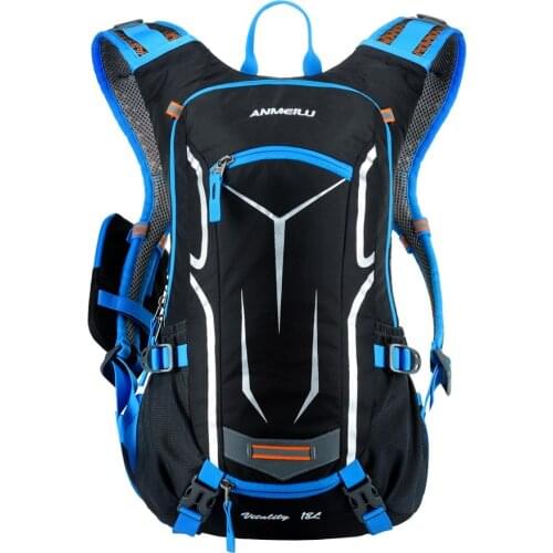 ANMEILU 18L Outdoor Backpack Cycling Backpack Sports Rucksack Climbing Bag Bike Shoulder Bag Waterproof Bag with Rain Cover