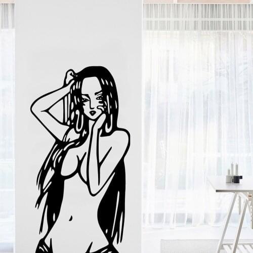 Cute sexy trible woman Removable Pvc Wall Stickers Bedroom Nursery Decoration For Kids Rooms Diy Home Decoration