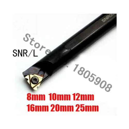 SNR0007J08 SNR0008K11 SNR0008K11 SNR0010K11 SNR0012M11 SNR0016Q16 SNR0020R16 SNR0025S16 CNC Internal thread Turning tool rod
