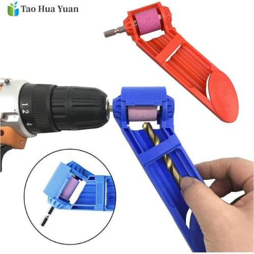 2-12.5mm Upgrade Portable Drill Bit Sharpener Corundum Grinding Wheel for Grinder Tools Drill Sharpener Power Tool Accessories
