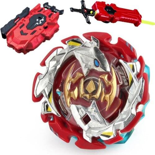 Spinning Top BURST B-121 SUPER Z TRIPLE BOOSTER SET LR RED Launcher and Sword Launcher B113 B115 B117