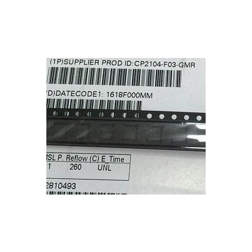 10PCS CP2104-F03-GMR CP2104-GMR CP2104 2104 QFN24 New original high quality IC