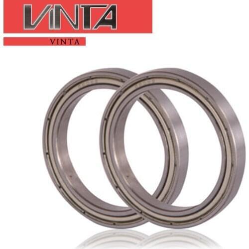 10pcs/lot Deep Groove Ball Bearing Steel 61808 61809 61810 61811 61812 ZZ RS High Quality Steel High Speed Tools Spindle Motor