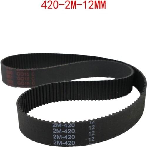 Hot!!2pcs/lot Spare Parts 420-2GT-12MM belt for inkjet printer belt